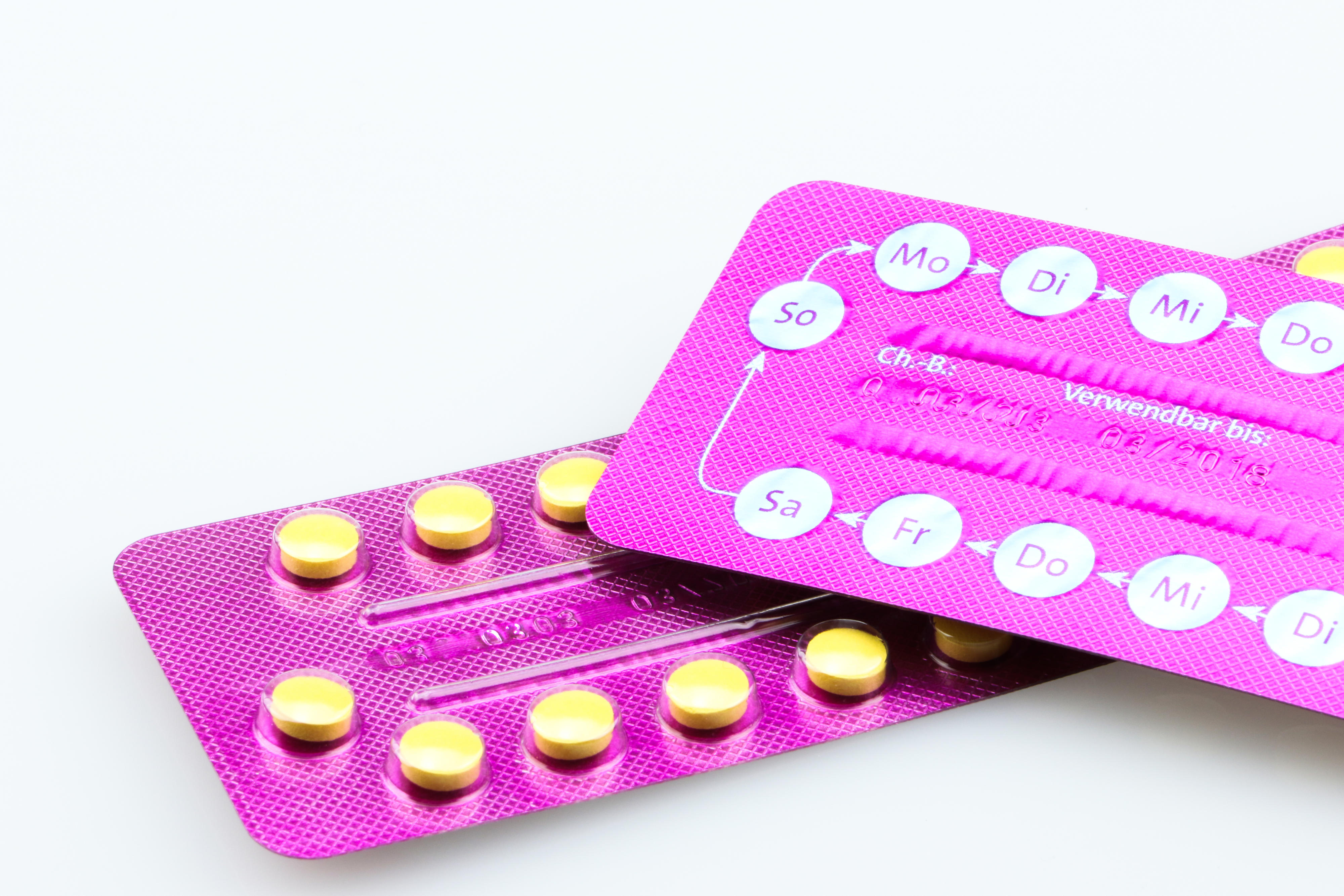 Eine Packung der Pille als Schwangerschaftsverhütung