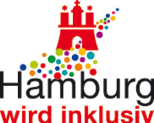 Logo Hamburg wird inklusiv