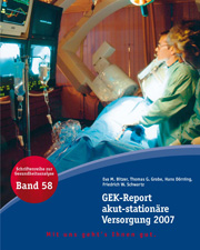 Band 58: Krankenhaus-Report 2007