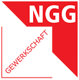Das rote NGG Logo, der Gewerkschaft Nahrung-Genuss-Gaststätten