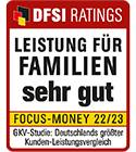 DFSI Siegel Leistungen für Familien: sehr gut