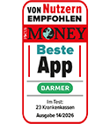 Focus Money Auszeichnung als Beste-App