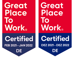 Siegel Auszeichnung Great Place To Work Zertifizierung 2021-2022