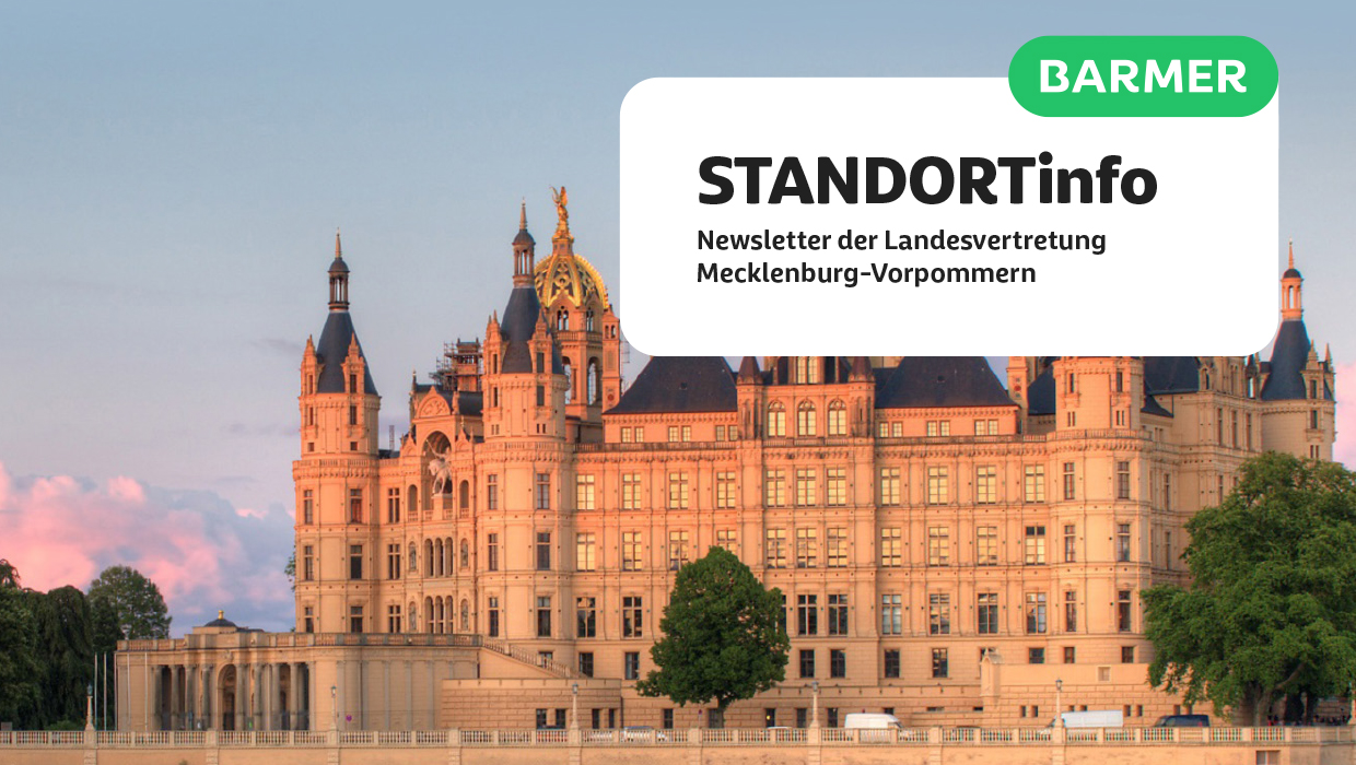 Coverbild Newsletter: Schweriner Schloss