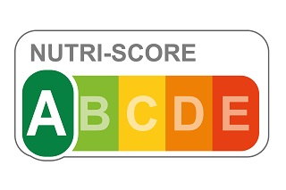 Das Bild zeigt einen Nutri-Score mit der Bewertung A.