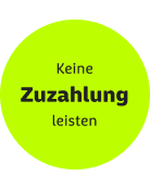 Badge keine Zuzahlung leisten