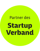 Badge Partner des Startup Verband