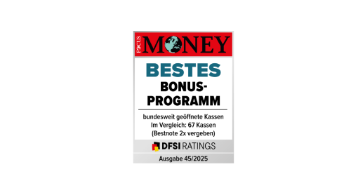 DFSI Siegel Bestes Bonusprogramm