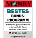 DFSI Siegel Bestes Bonusprogramm
