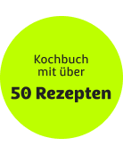Badge Kochbuch mit über 50 Rezepten