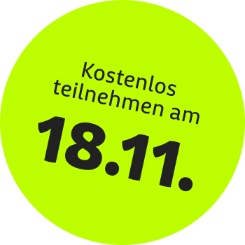 Kostenlos teilnehmen am 18.11.