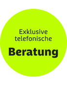 Exklusive telefonische Beratung