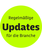 Regelmäßige Updates für die Branche