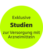 Exklusive Studien zur Versorgung mit Arzneimitteln