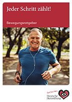 Cover der Broschüre: Jeder Schritt zählt 