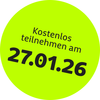 Kostenlos teilnehmen am 27.01.26
