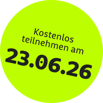 Kostenlos teilnehmen am 23.06.