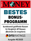 DFSI Siegel Bestes Bonusprogramm