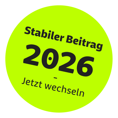 Badge: Beitragsstabil in 2026