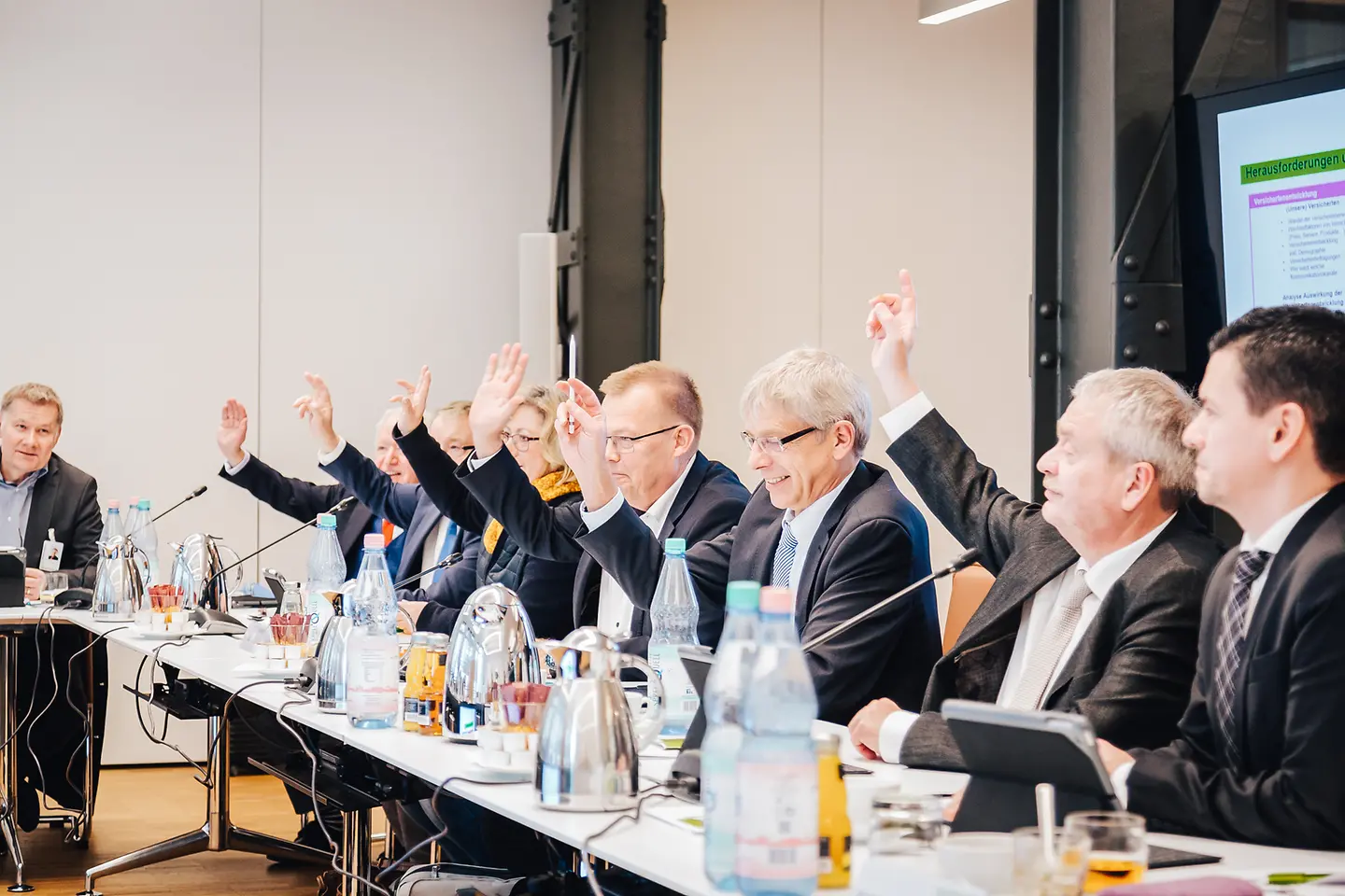 Abstimmung im Verwaltungsrat