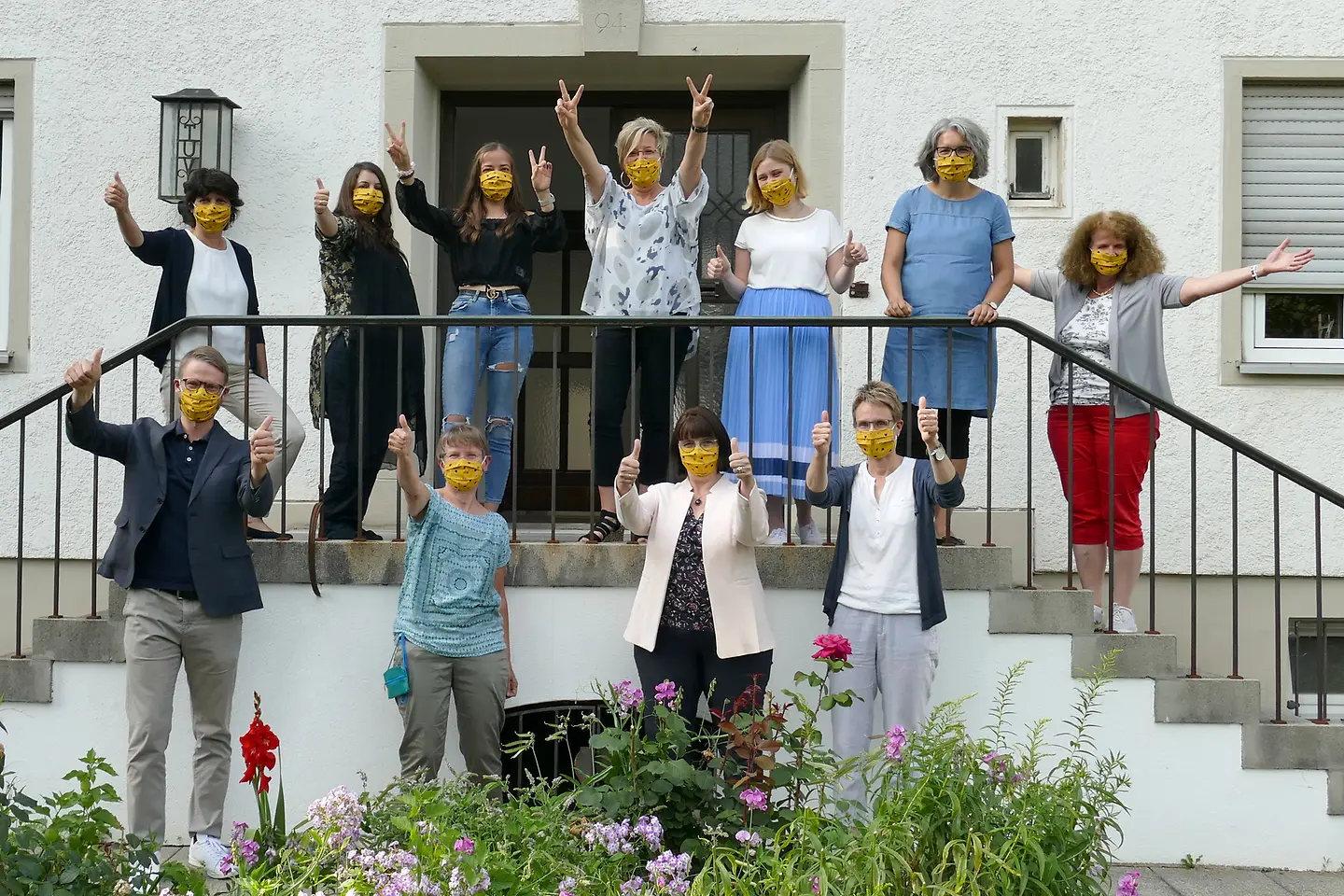 Erzieherinnen aus Augsburg, Stadtbergen, Gersthofen, Gerolsbach, München, Nattheim und Schmiechen. 