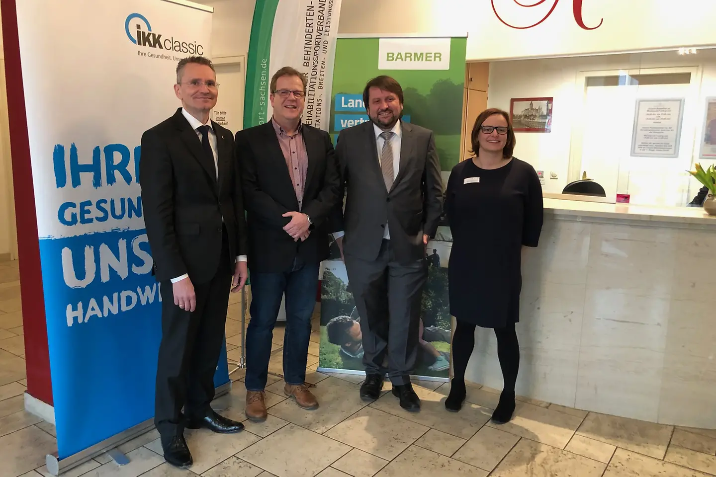 Kooperationspartner: IKK classic, SBV, BARMER, Residenz Ambiente Leipzig