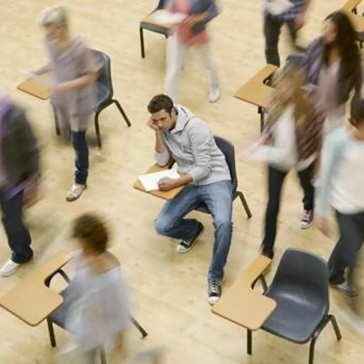 Studierende im Hörsaal