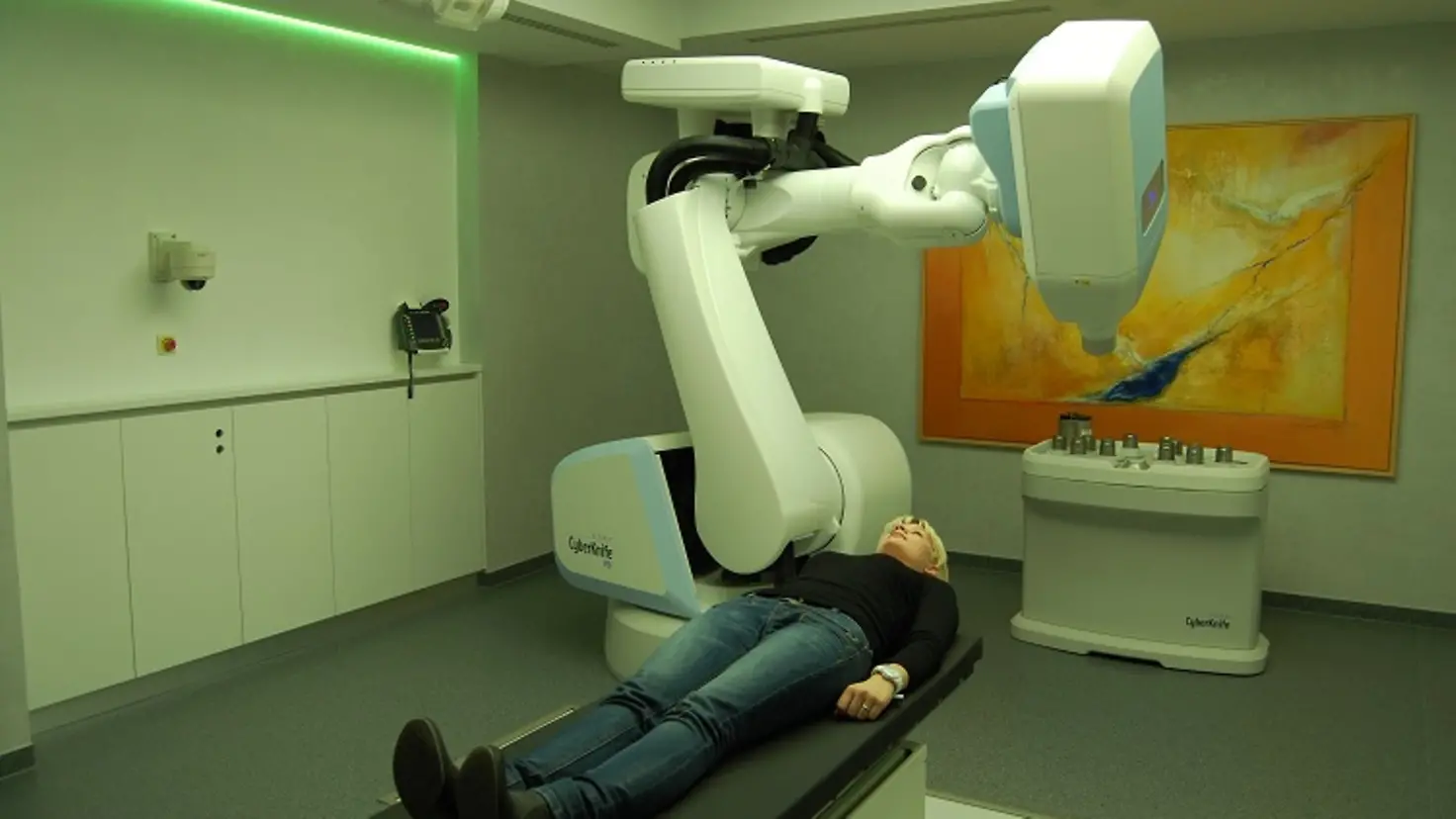 Cyberknife in Erfurt bestrahlt Tumore