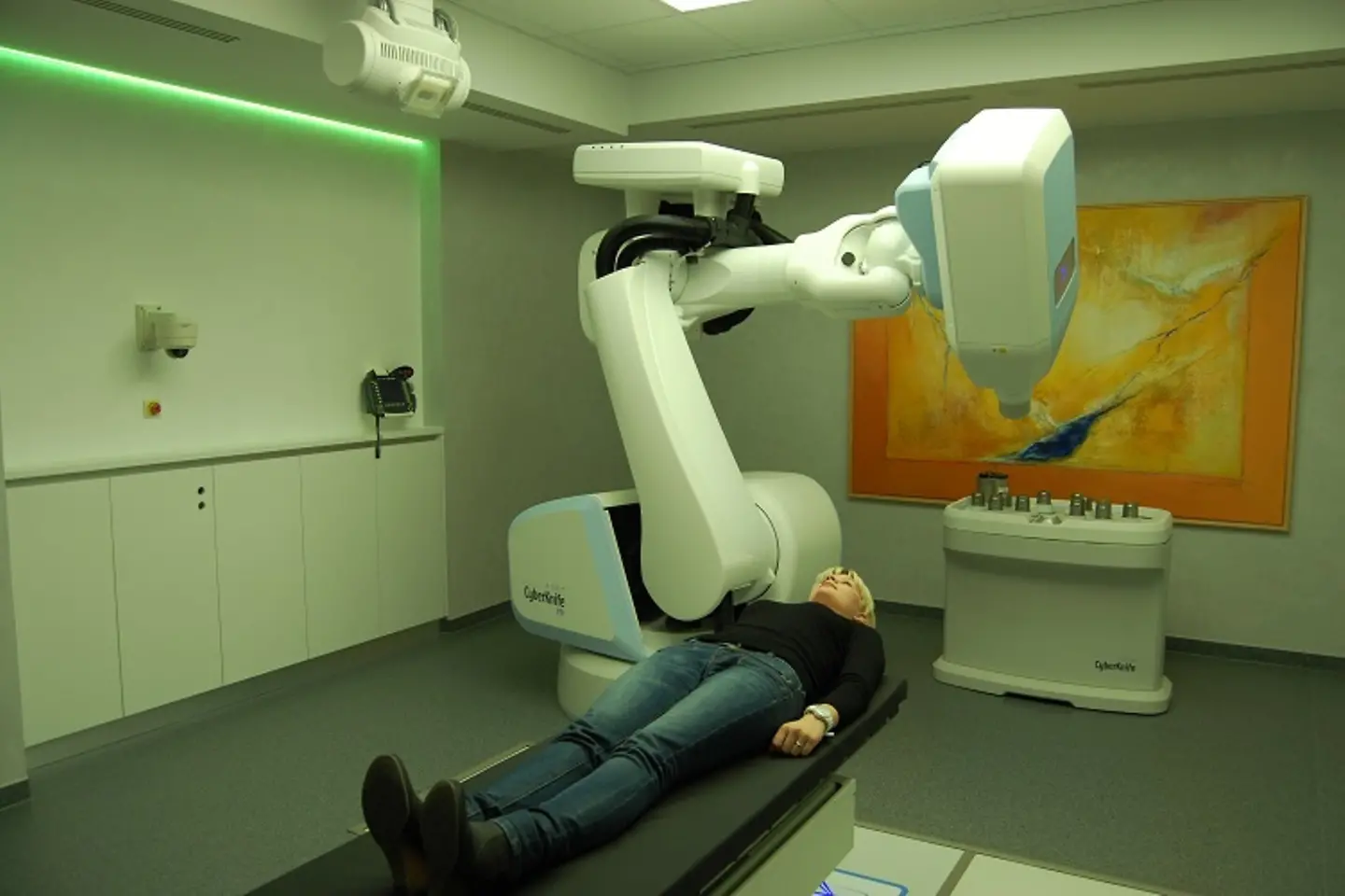 Cyberknife in Erfurt bestrahlt Tumore
