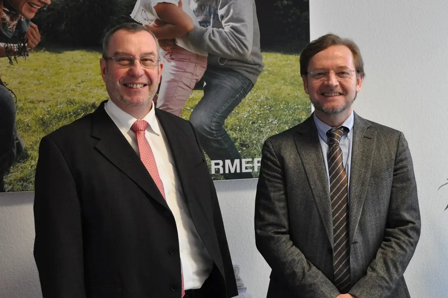 Hermann Schmitt und Dr. Rolf Malessa