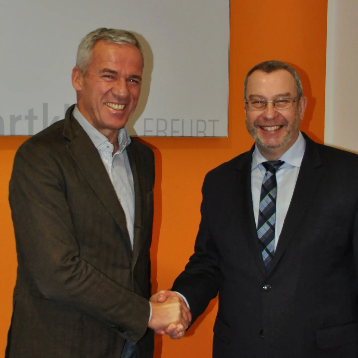 Dr. med. Peter Ullmann und Hermann Schmitt