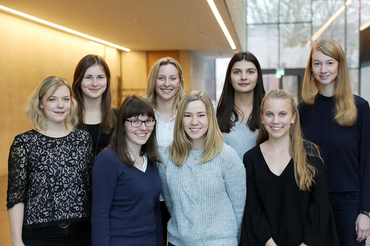 Marie Stephan, Lena Heling, Vivian Hackenberg, Laura Koch, Franziska Haase, Sophia Schaller, Hannah Reith, Paula Winkler