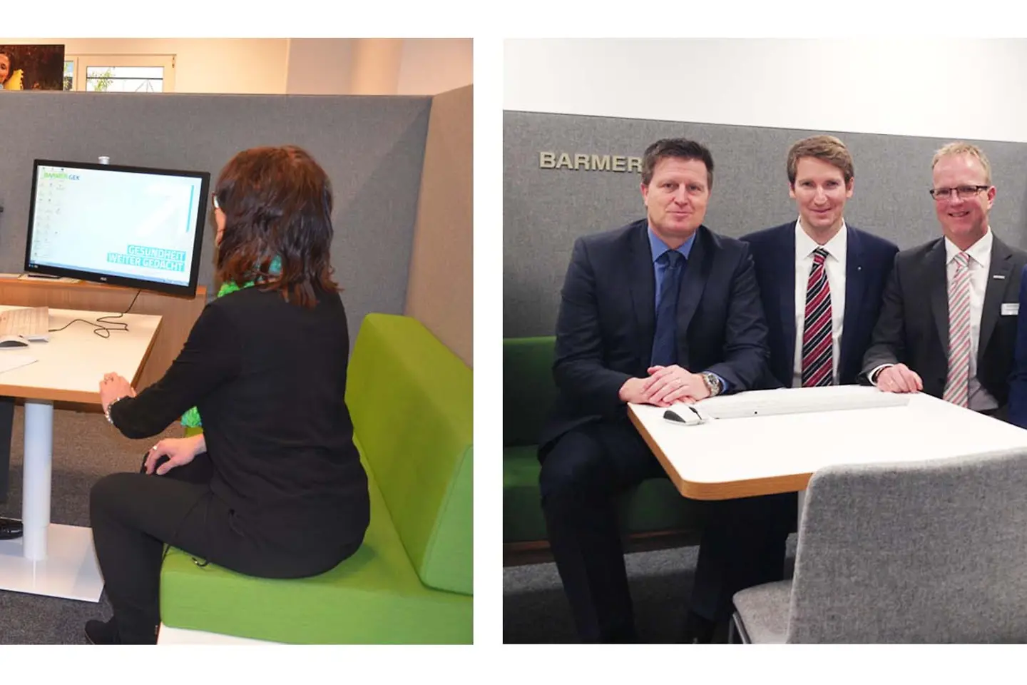 Neueröffnung: (v.r.n.l.) Alexander Stütz, Dr. Cristof Bartsch, Reimund Günter, Prof. Dr. Patrick Sensburg und Johannes Kebbekus