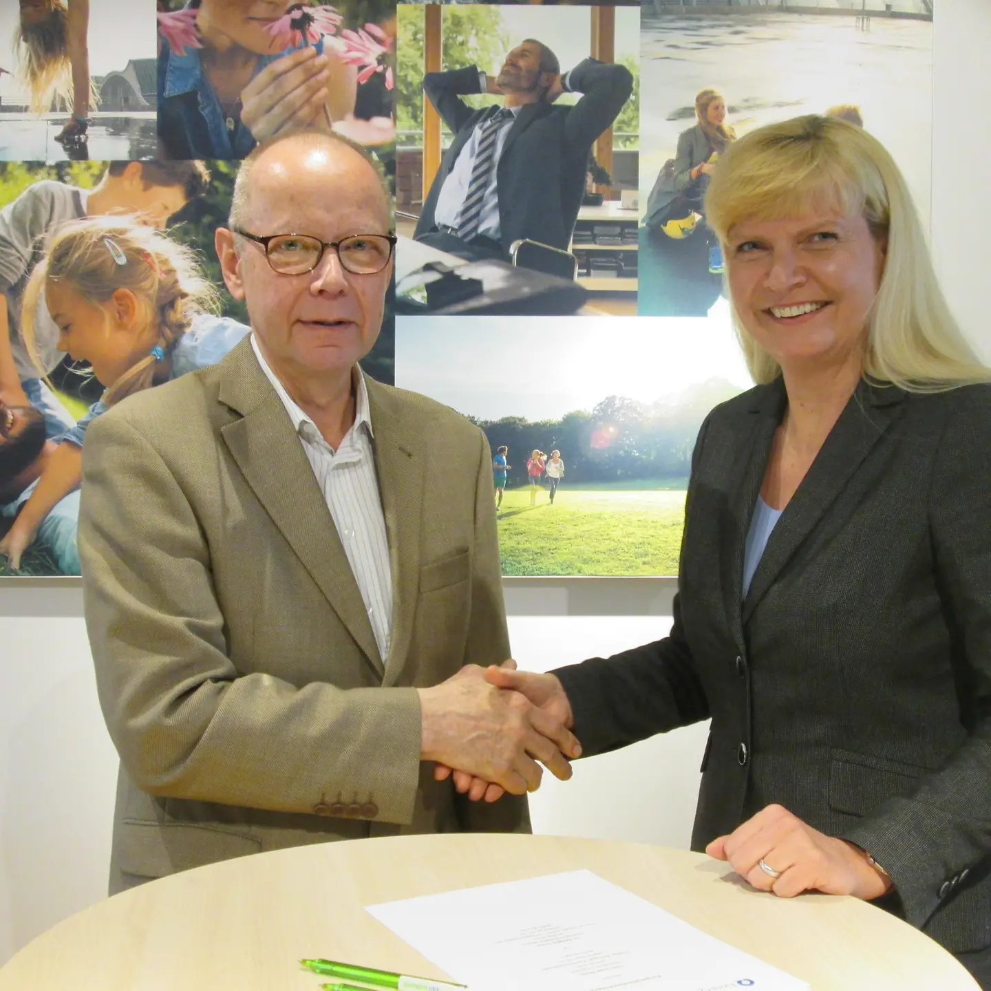 Christoph Bolbrügge, Kabinettsbeauftragter Lions-Quest Bayern; Dr. Claudia Wöhler, Landesgeschäftsführerin der BARMER Bayern