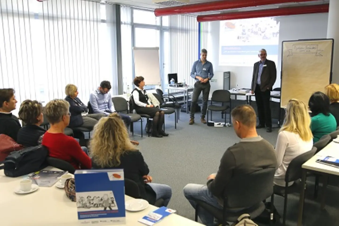 Das Bild zeigt die Teilnehmer im Seminar "MindMatters".