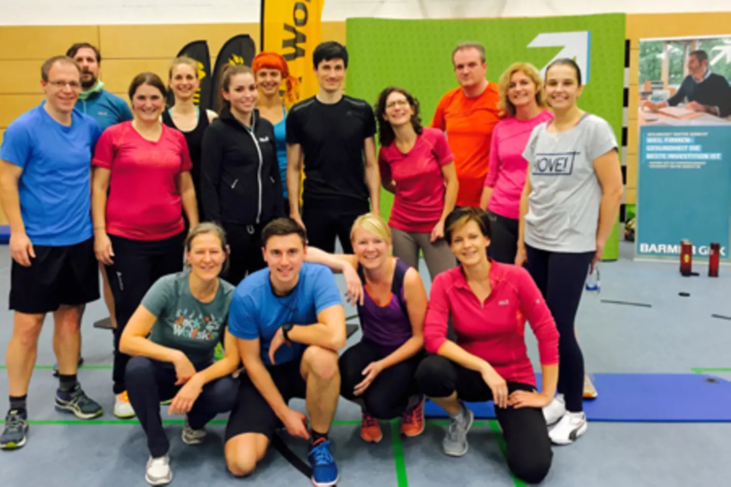 Mitarbeiterinnen und Mitarbeiter von Jack Wolfskin aus Idstein