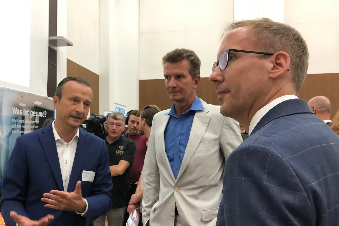 Martin Till mit Minister Klose