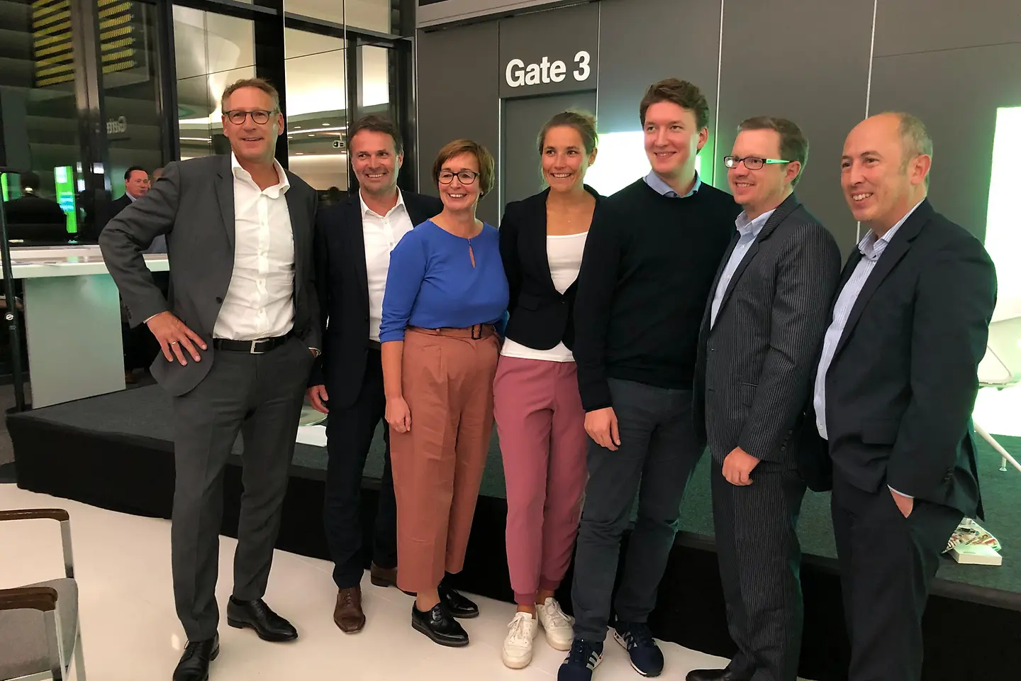 Unternehmerforum: Teilnehmer der Podiumsdiskussion