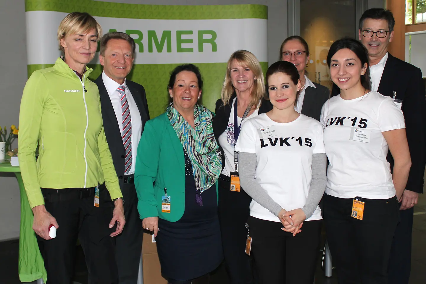 Gruppenfoto mit Teilnehmern des Moveguide-Wettbewerbs