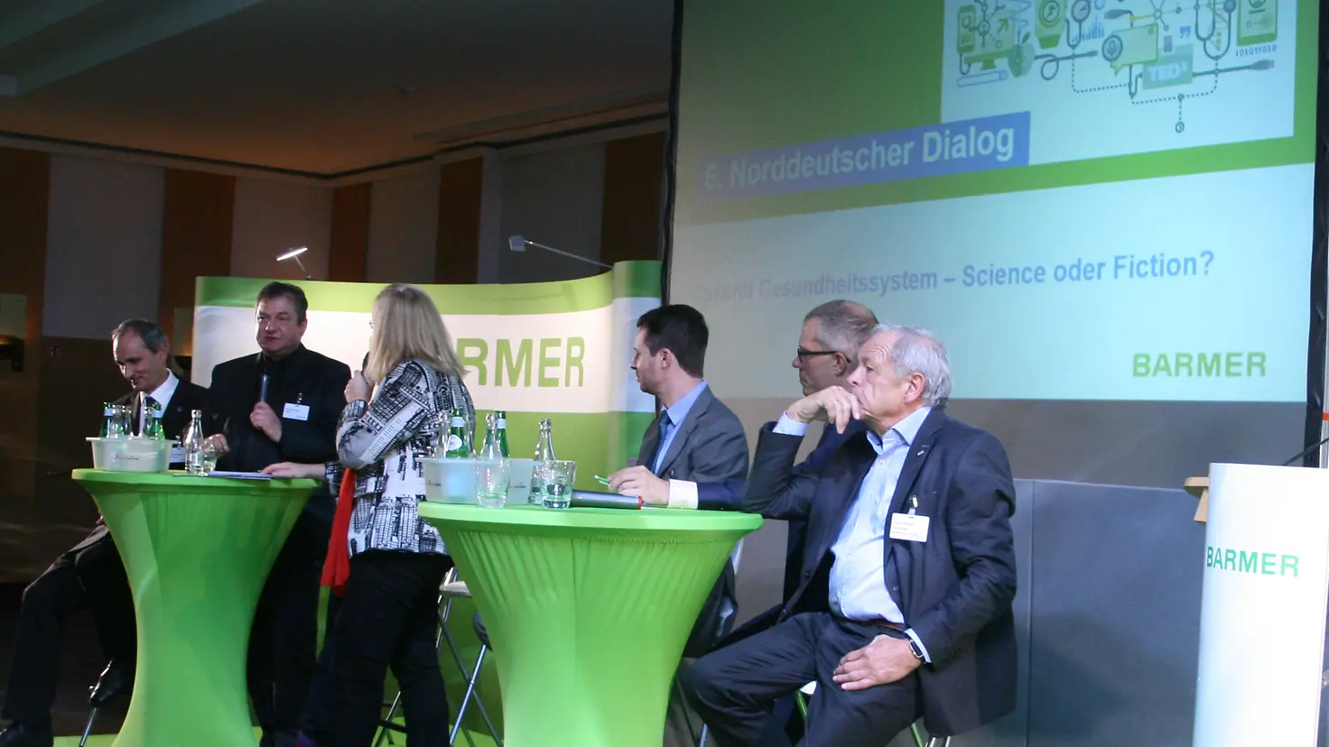 Diskussionsrunde beim 6. Norddeutschen Dialog der BARMER