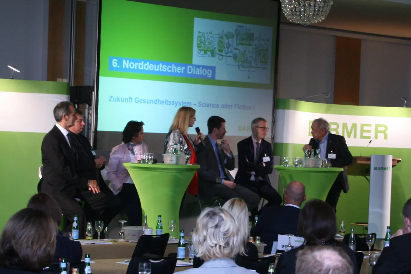 Diskussionsrunde beim 6. Norddeutschen Dialog der BARMER