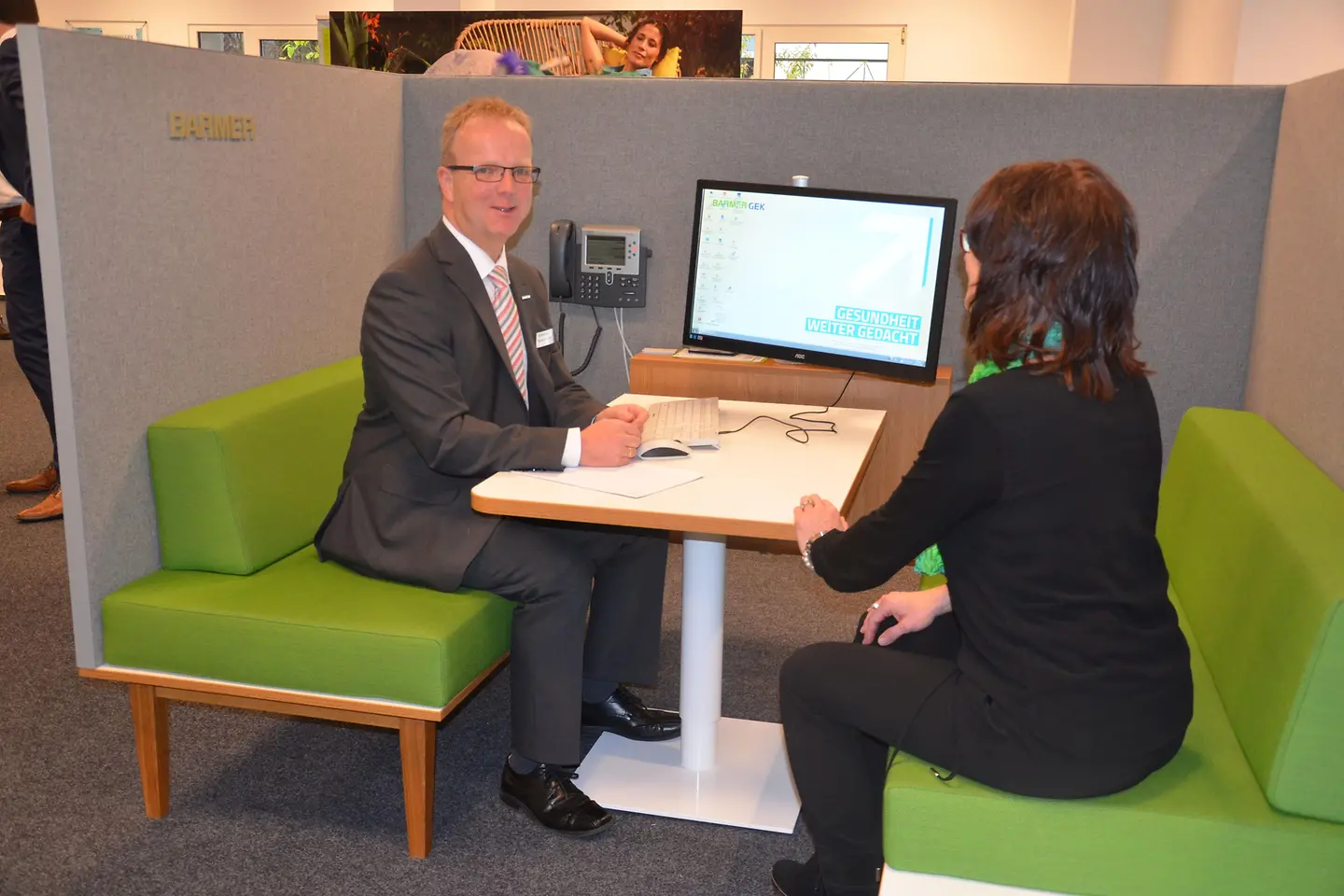 Das neue Beratungskonzeot der Barmer in Brílon