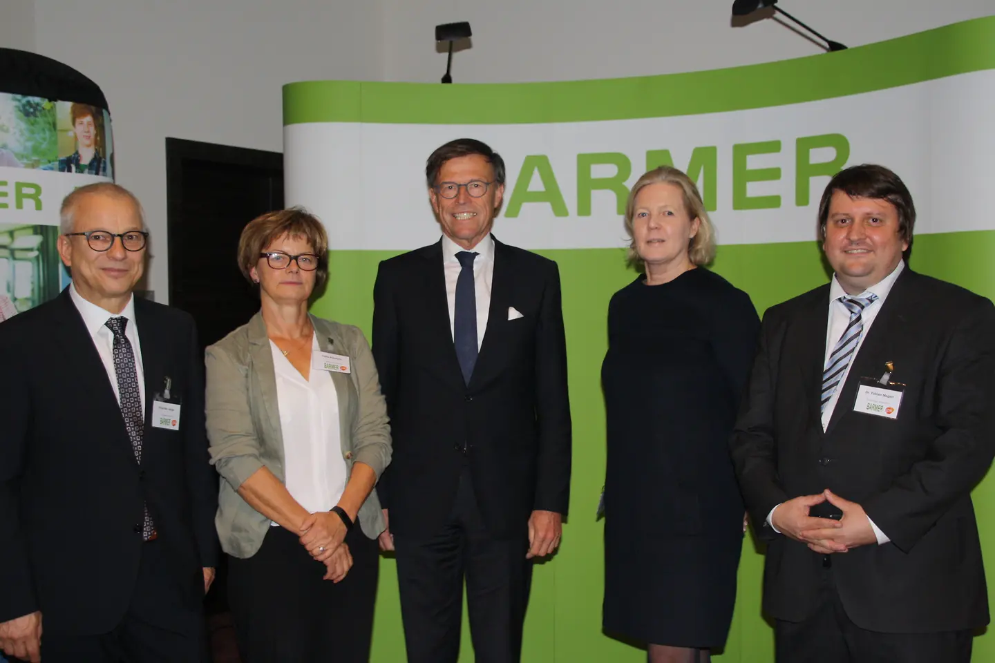 Referenten Leipziger Gespräch (v.l.n.r.) Hr. Jaeger, Fr. Albrecht, Hr. Rößler, Fr. Brennecke, Hr. Magerl