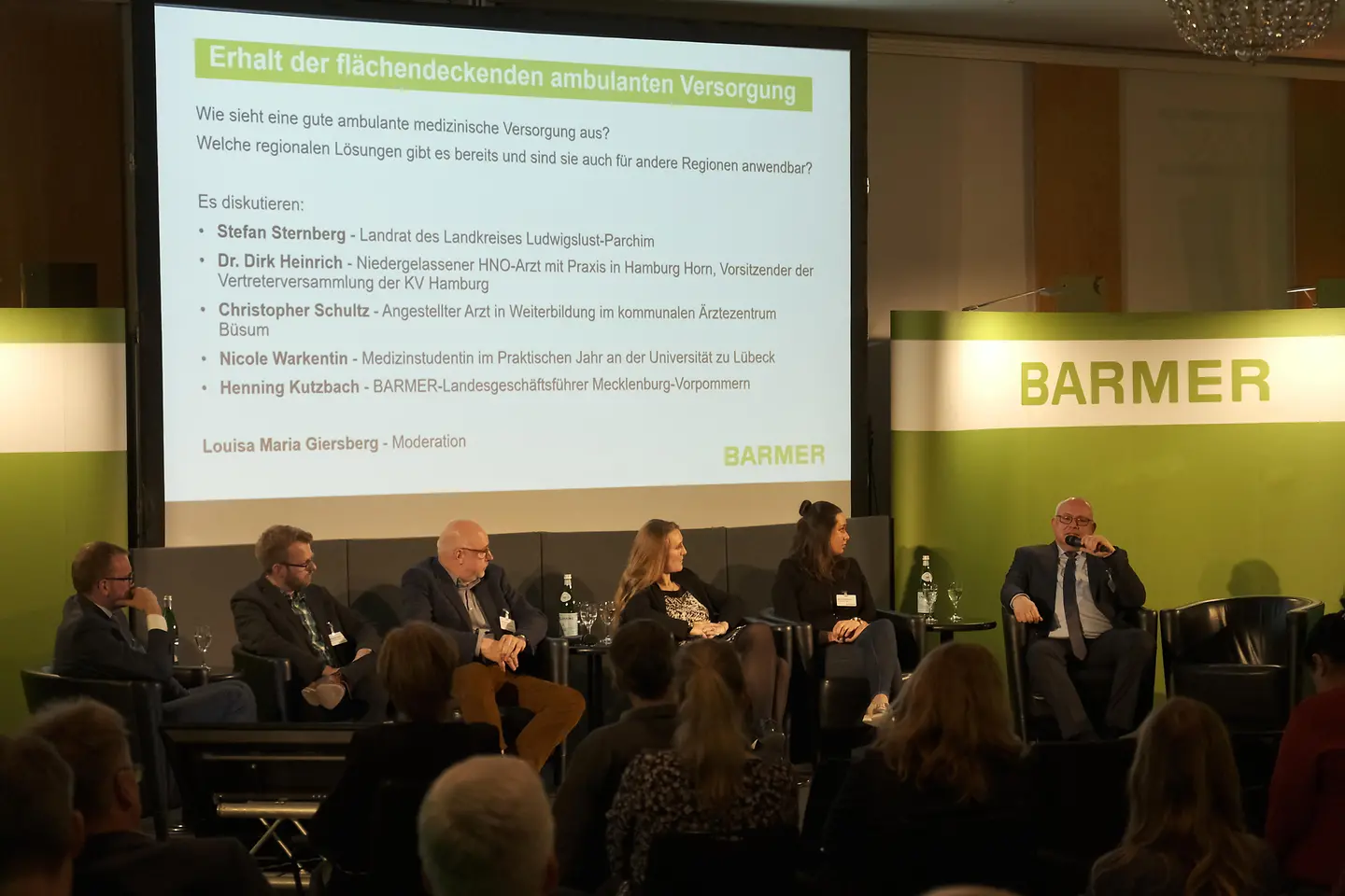 Teilnehmer der Diskussionsrunde