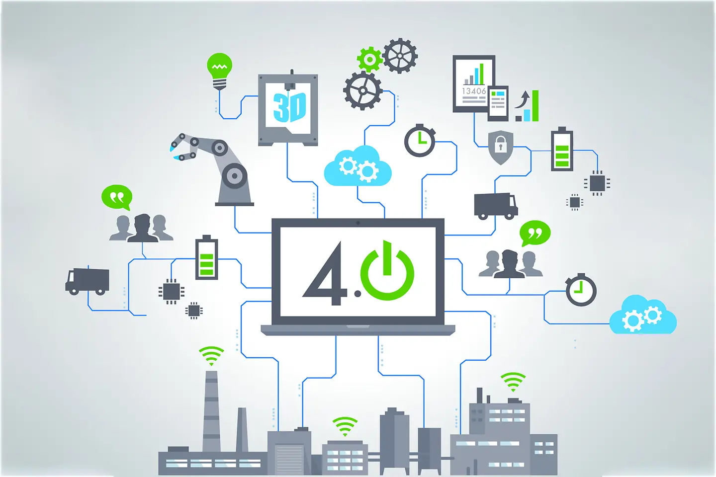 Schaubild Digitalisierung