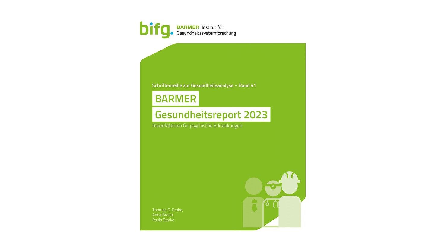 Cover Gesundheitsreport 2023