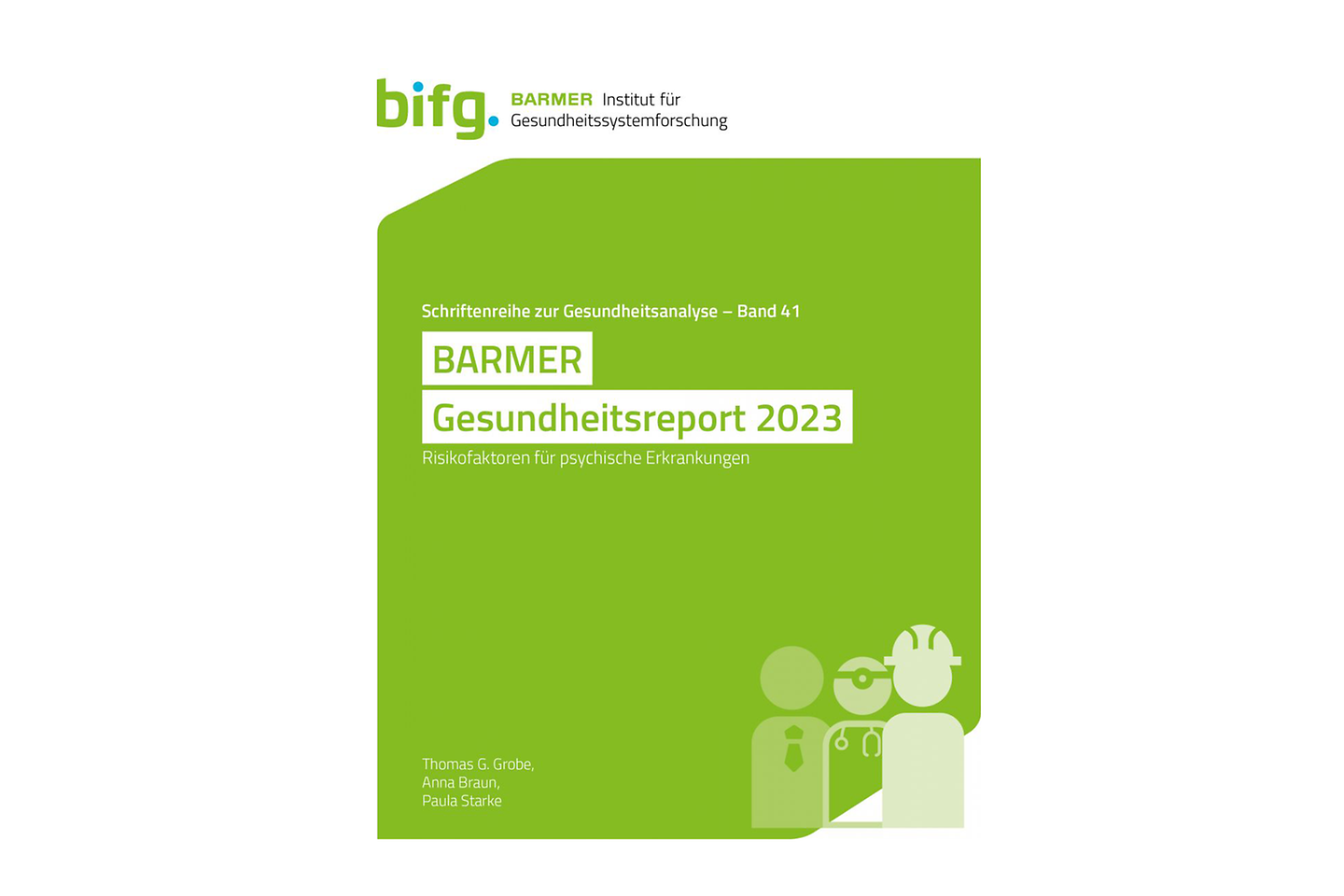 Cover Gesundheitsreport 2023
