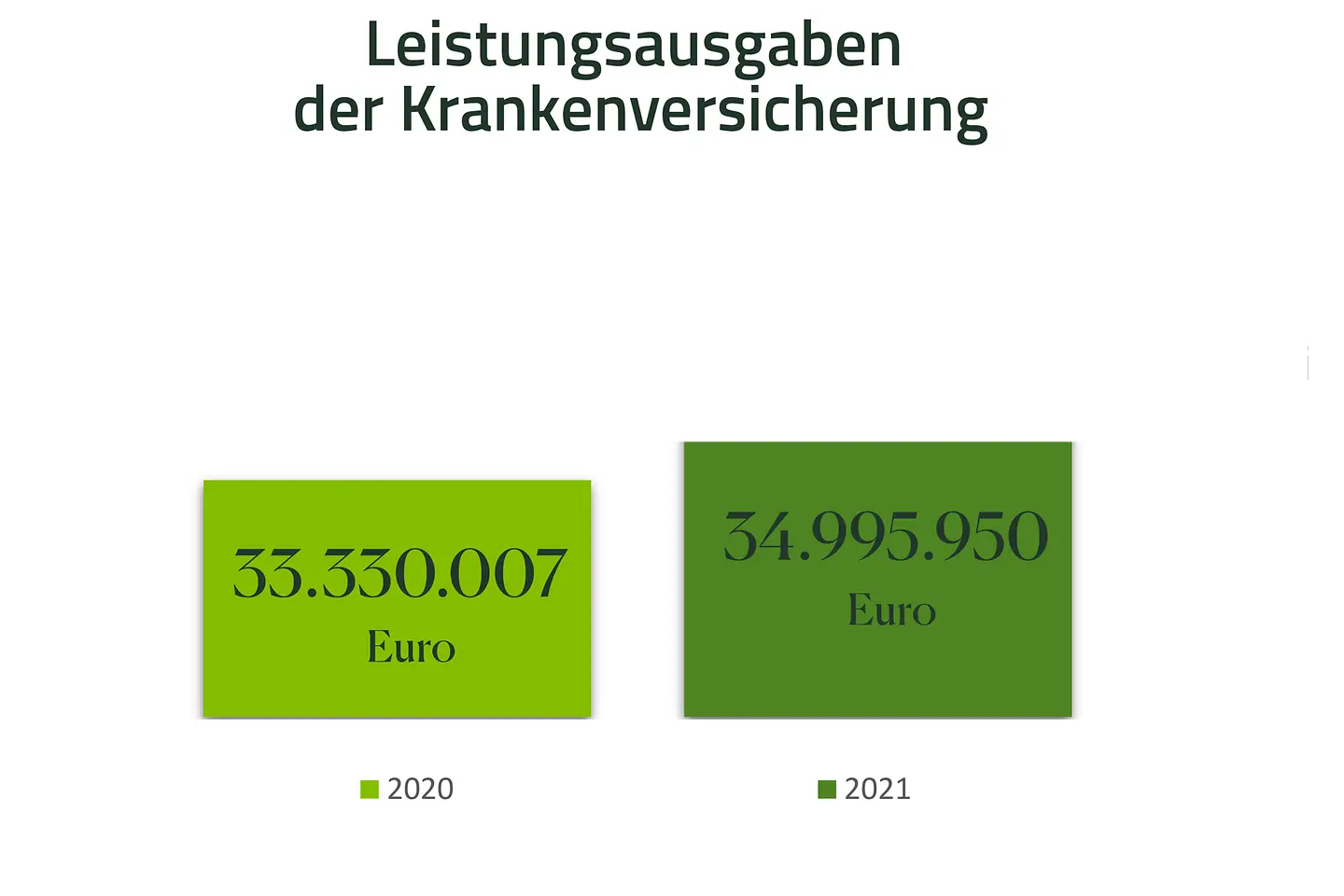 Infografik-Leistungsausgaben der Krankenkasse