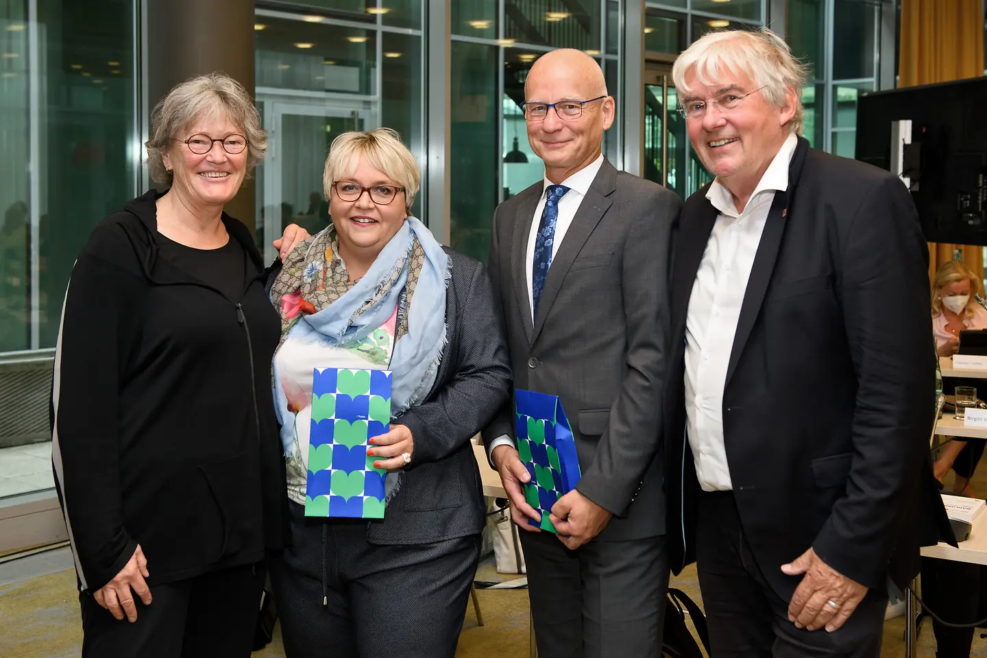 Ulrike Hauffe, Simone Schwering, Siegmar Nesch, Bernd Heinemann