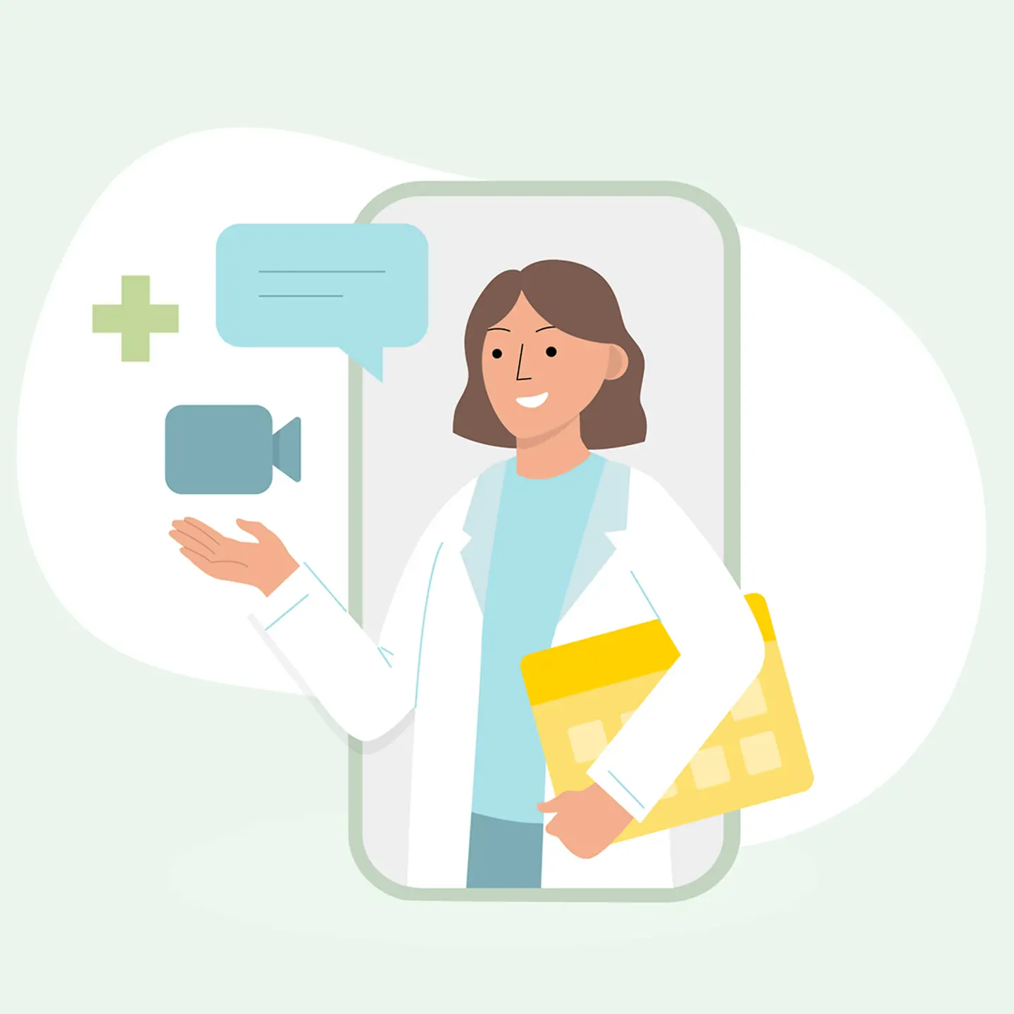 Grafik Kachel - Teledoktor_Dashboard